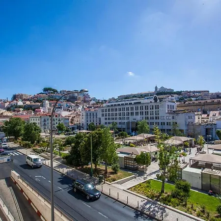 Apartament 2 Quartos Vista Do Castelo De Sao Jorge Lizbona